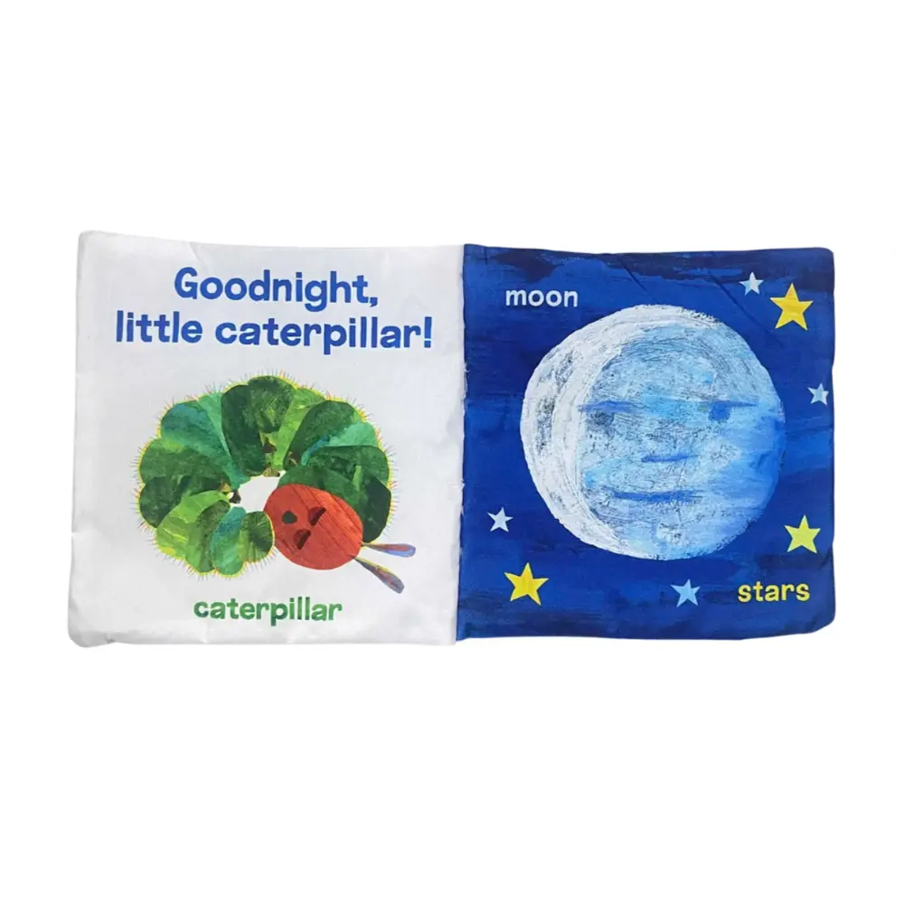 Sách vải tương tác phát triển sớm cho bé Chú Sâu Tham Ăn - Eric Carle