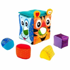 Alternative view of Đồ chơi thả khối bằng vải màu sắc cho bé khám phá - Lamaze Incredibles / Animals Soft Shape Sorte