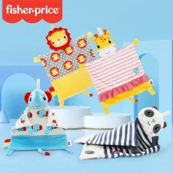 Khăn xoa dịu Doudou trấn an cho bé thương hiệu cao cấp 34x38cm - Fisher Price