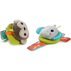 Vòng Đeo Tay Kèm Gặm Nướu Mềm An Toàn , Khuyến Khích Vận Động Cho Bé - Bright Starts