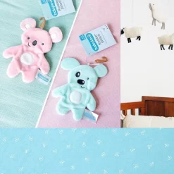 Đồ chơi tập cầm nắm âm thanh cho bé Babylove Knister-Plüsch - BabyLove thương hiệu cao cấp