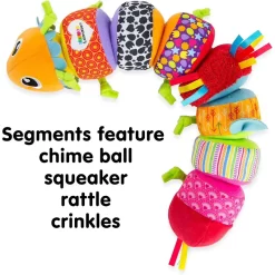 Alternative view of Đồ chơi lắp ghép chú sâu màu sắc cho bé - Lamaze Mix and Match Caterpillar