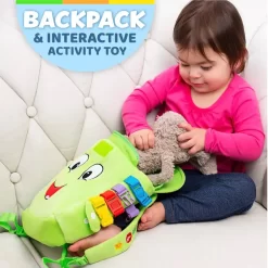 Alternative view of Đồ Chơi Khám Phá Kỹ Năng - Vận Động Tinh Montessori Cho Bé - Buckle Toys Buddy Activity Backpack