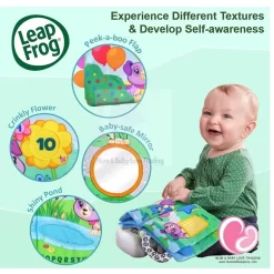Alternative view of Sách Vải Tương Tác Giáo Dục Cho Bé - LeapFrog My First Violet Book