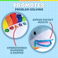 Alternative view of Đồ Chơi Khám Phá Kỹ Năng - Vận Động Tinh Montessori Cho Bé - Buckle Toys Bruce Shark