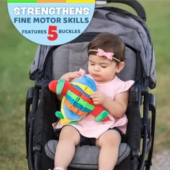 Alternative view of Đồ Chơi Khám Phá Kỹ Năng - Vận Động Tinh Montessori Cho Bé - Buckle Toys Bolt Airplane