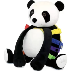 Alternative view of Đồ Chơi Khám Phá Kỹ Năng - Vận Động Tinh Montessori Cho Bé - Buckle Toys Bamboo Panda Backpack