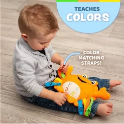 Alternative view of Đồ Chơi Khám Phá Kỹ Năng - Vận Động Tinh Montessori Cho Bé - Buckle Toys Barney Crab