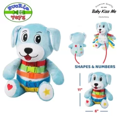 Đồ Chơi Khám Phá Kỹ Năng - Vận Động Tinh Montessori Cho Bé - Buckle Toys Barkley Dog