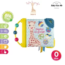 Sách Vải Tương Tác Kèm Gặm Nướu Đồ Chơi Giáo Dục Cho Bé - Soft Book Sophie by Sophie La Girafe