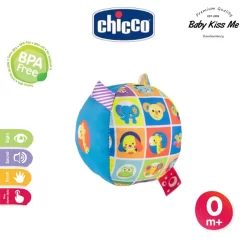 Bóng vải kèm lục lạc rèn luyện vận động cho bé - Chicco Soft Ball