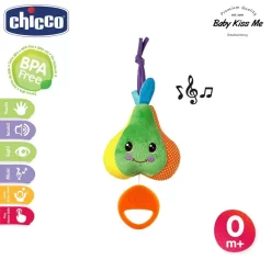 Hộp nhạc ru ngủ kèm treo nôi cũi cho bé thương hiệu cao cấp - Chicco Musical Pear