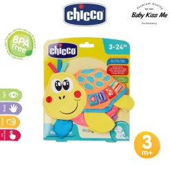Đồ chơi tương tác sờ cảm giác kích thích phát triển các giác quan - Chicco Molly Cuddly Turtle