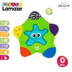 Khăn Gặm Nướu Kèm Đồ Chơi Tương Tác Phát Triển Giác Quan Cho Bé - Lamaze Sammy The Starfish Blankie