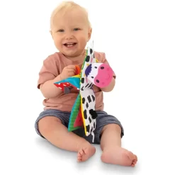 Alternative view of Sách vải tương tác kèm gặm nướu phát triển giác quan cho bé - Galt Toys Teether Soft Book