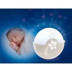 Máy Ru Ngủ , Đèn Chiếu Sao Tiếng Ồn Trắng Làm Dịu Bé B-Kid Infantino