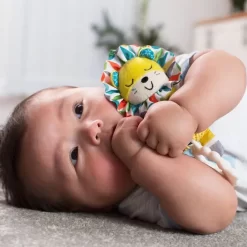Alternative view of Lục lạc treo nôi kèm gặm nướu chất lượng an toàn cho bé - Infantino Chime Elephant & Lion