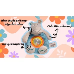 Alternative view of Lục lạc tập cầm nắm mềm mại dễ thương cho bé sơ sinh - Bizou BéBé 17x16cm