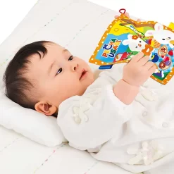 Khăn tương tác sột soạt xúc tua sờ cảm nhận cho bé - Xuất Nhật