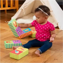 Alternative view of Khối đồ chơi Domino bằng vải màu sắc cho bé khám phá học tập - GALT Soft Dominoes