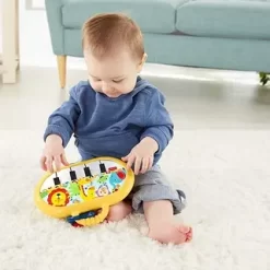 Alternative view of Set 3 Đồ Chơi Âm Nhạc, Lục Lạc, Đàn Piano Cho Bé Fisher Price -Music Maker Trio